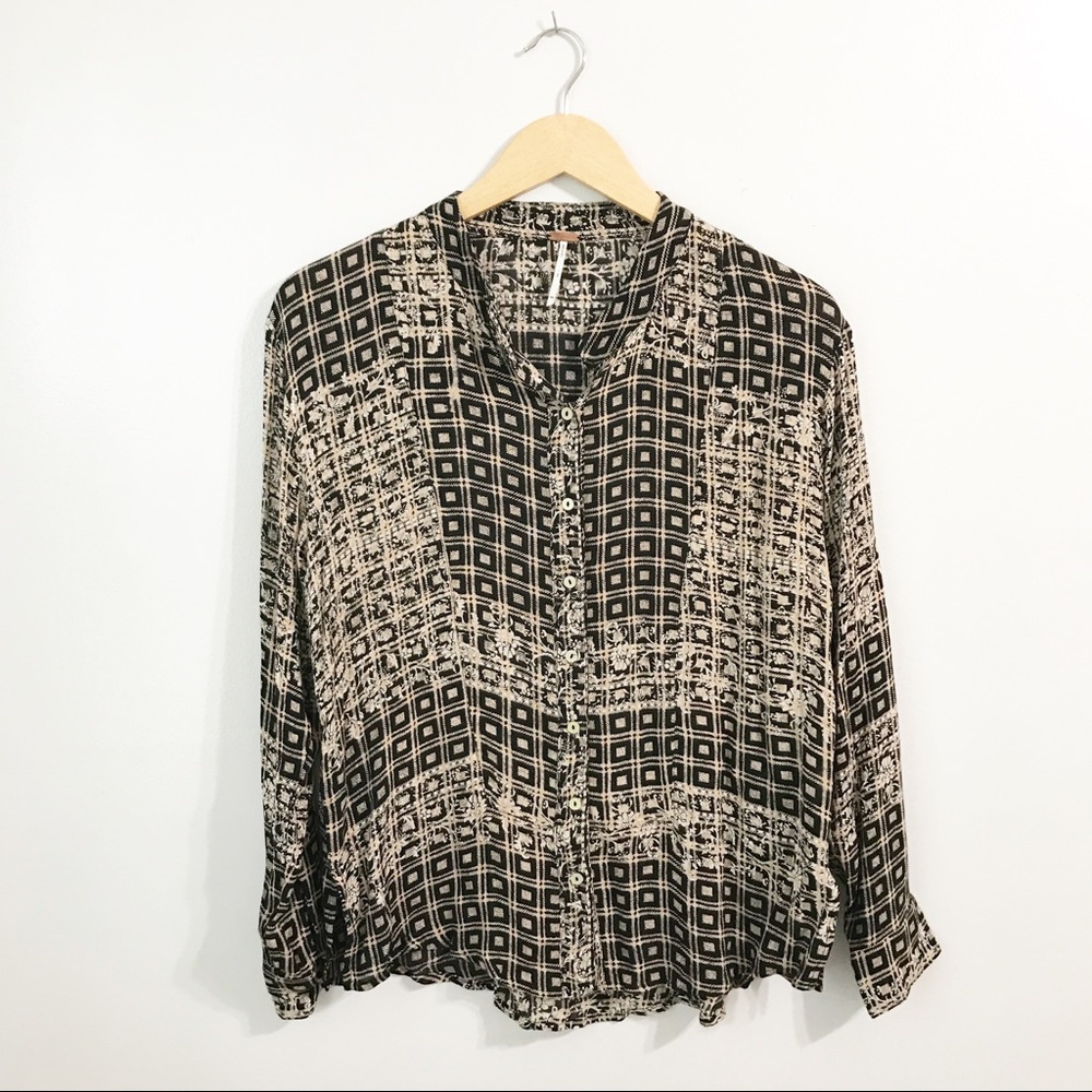 Free People Caravan Button Up